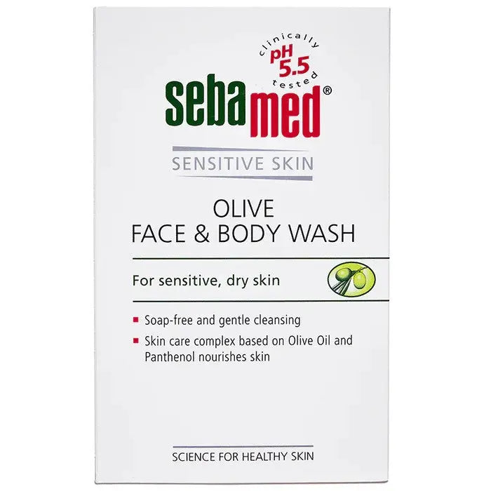 Sebamed Olive Face & Body Wash - Classic Derma 