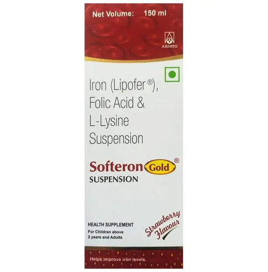 Softeron Gold Oral Suspension Strawberry - Classic Derma 