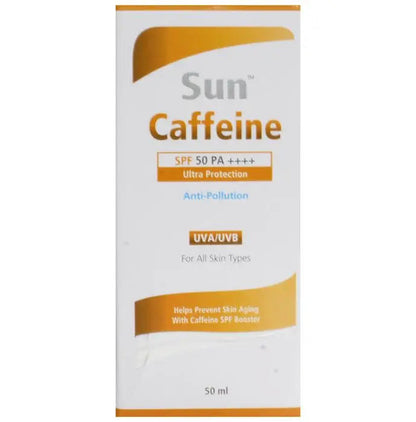 Sun Caffeine Sunscreen SPF 50 PA++++ - Classic Derma 