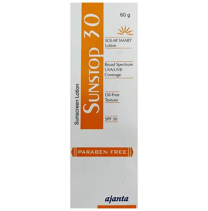 Sunstop Spf 30 Sunscreen | Oil-Free & Paraben Free Lotion - Classic Derma 