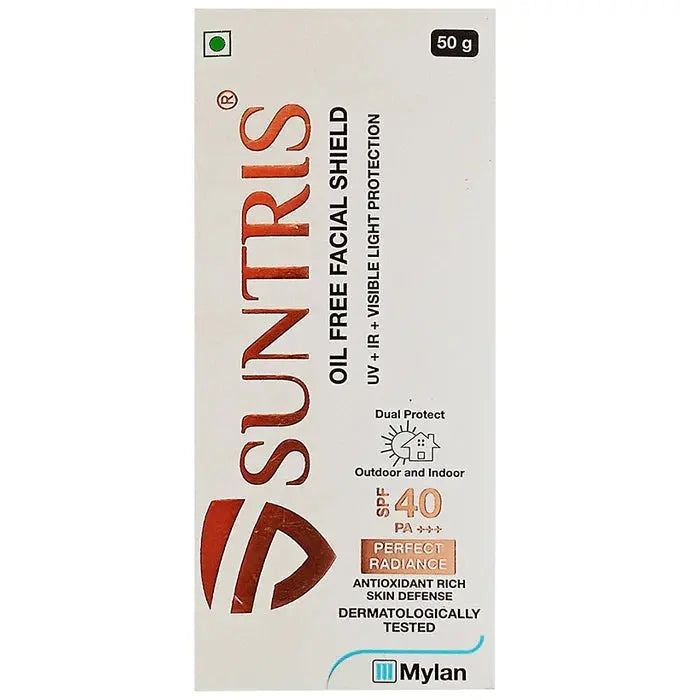 Suntris Oil Free Facial Shield SPF 40 PA+++ - Classic Derma 