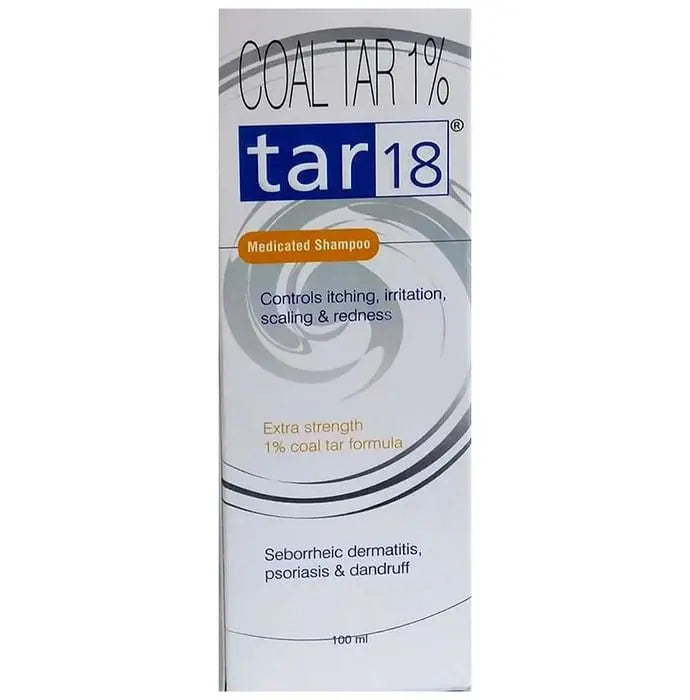 Tar 18 Medicated Shampoo with 1% Coal Tar - Classic Derma 