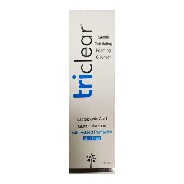 Triclear Gentle Exfoliating Foaming Cleanser - Classic Derma 