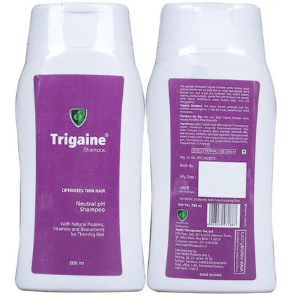 Trigaine Neutral pH Shampoo | Optimises Thin Hair - Classic Derma 