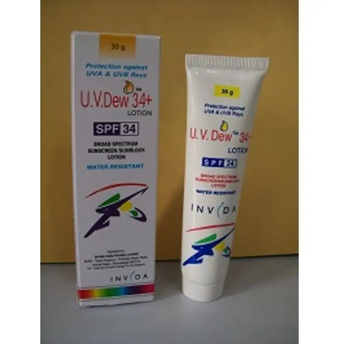 U.V.Dew 34 Plus LT Lotion - Classic Derma 