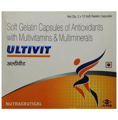 Ultivit Soft Gelatin Capsule - Classic Derma 