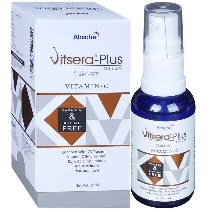 Vitsera - Plus Serum with 73 Tracemin | Paraben & Sulphate-Free - Classic Derma 