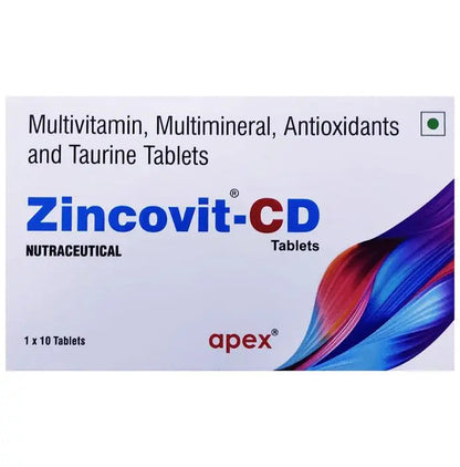 Zincovit-CD Nutraceutical Tablet - Classic Derma 