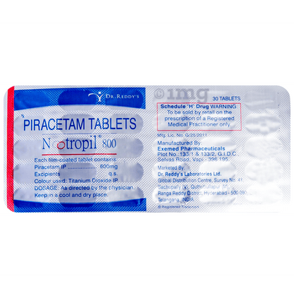 Nootropil 800mg Tablet