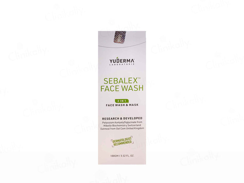 Yuderma Sebalex 2 in 1 Face Wash - Classic derma