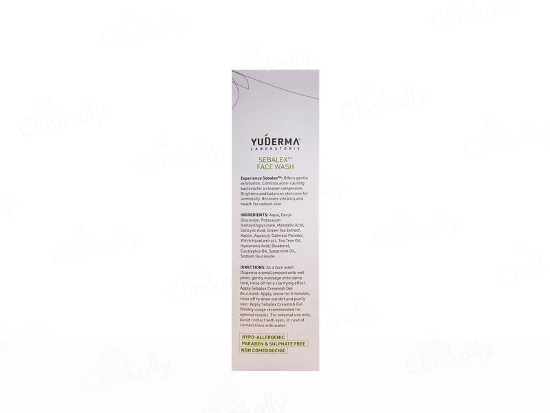 Yuderma Sebalex 2 in 1 Face Wash
